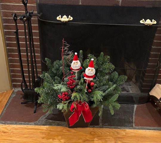 17" Christmas Santa Picks, 6ct.